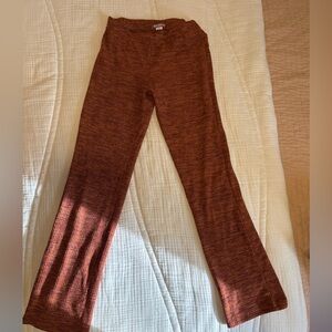 Urban Outfitters Copper Knit Flare Pants